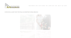 Desktop Screenshot of costaricaweddingrental.com